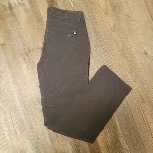 Marmot Grey Hiking Outdoor Pants Convertible Zip Off Roll Up Size 6